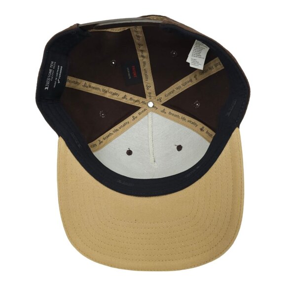 Tent Pitching Club Patch Snapback Cap Trucker Baseball Hat Sandwich Bill Yupoong - Picture 5 of 13